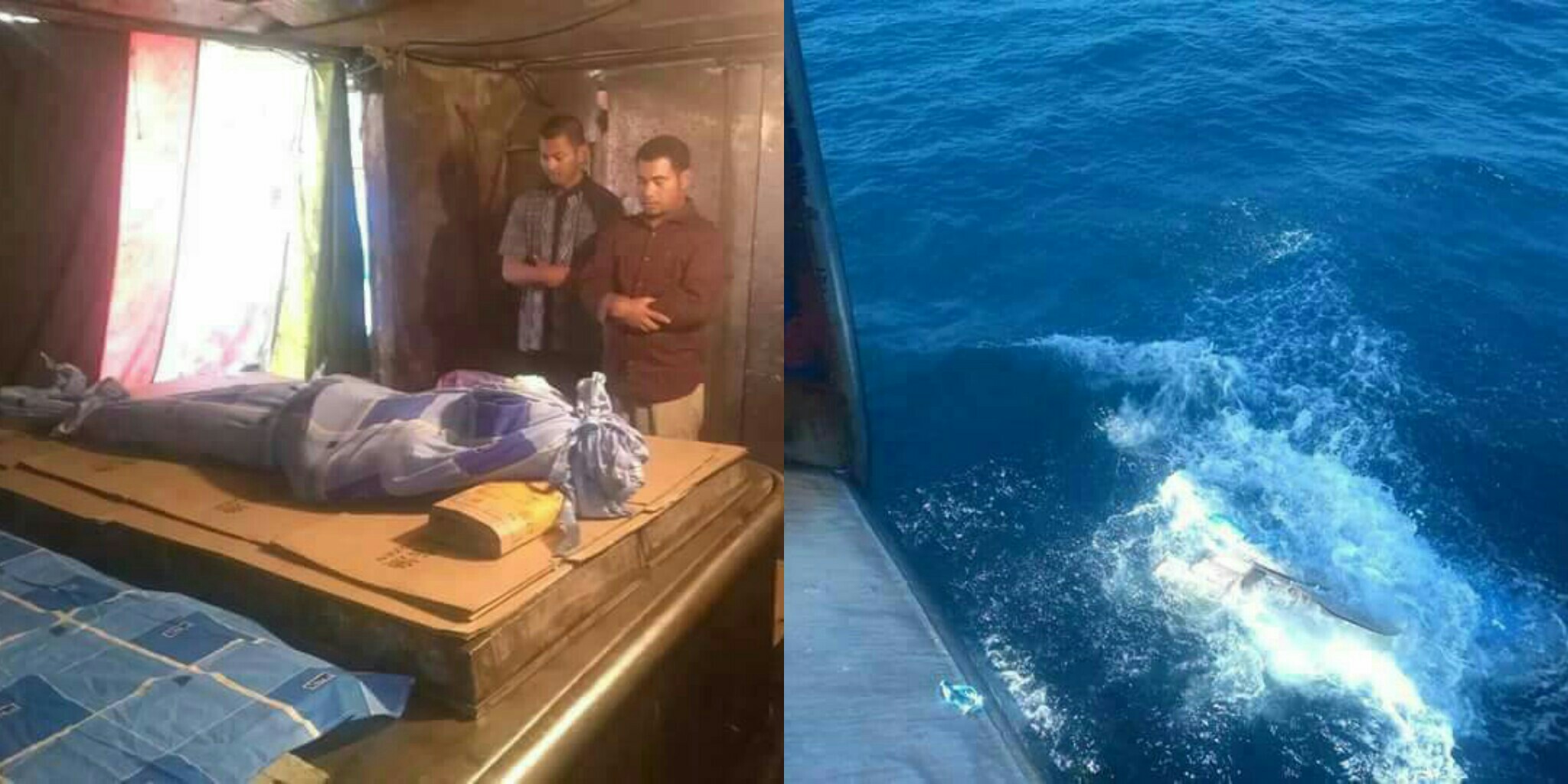 Meninggal di Atas Kapal yang Masih Berlayar Jasad Pelaut Indonesia Ditenggelamkan ke Laut Fotonya Bikin Merinding Sekaligus Sedih Manaberita